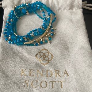 Kendra Scott Supak Gold Bracelet, Blue
